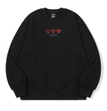 Caroline Chain Embroidered Sweatshirt