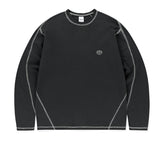 CURVED STITCH LS TEE