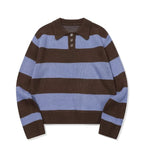 Wide Stripe Rugby Knit
