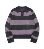 Wide Stripe Rugby Knit