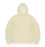 DAGGER MESH HOOD ZIP UP KNIT