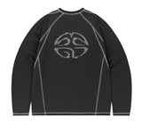 CURVED STITCH LS TEE