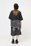 Under Destroyed Pigment Short Sleeve T-Shirt