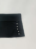skirly button low-waist skirt
