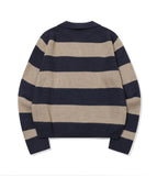 Wide Stripe Rugby Knit