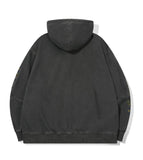 [2-WAY] Jemdenim Patch Pigment Hood Zip-Up