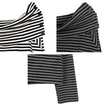Eldon Shoulder Button Stripe T-Shirt