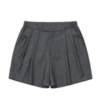 Wool Blend Shorts
