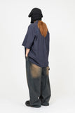 Abor Patch Carpenter Wide Denim