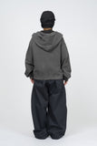 Jibany Dart Snap Wide Balloon Pants