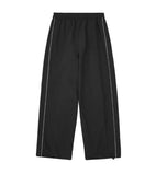 Basic Nylon Piping Pants