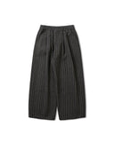 Stripe Two Tuck Wide Pants