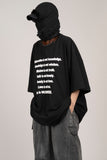 Grafia Slogan Short Sleeve T-shirt