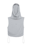 HOOD SLEEVELESS