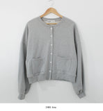 [BAONHOUSE] Colin cotton round cardigan