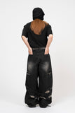 Harville Curve Cut Pocket Denim