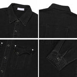 Nellos Western Denim Shirt