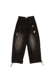 Harville Curve Cut Pocket Denim
