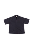 Porce Summer Roll Up Short Sleeve Check Shirt