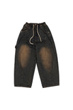 Abor Patch Carpenter Wide Denim