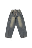 Unraveled Carpenter Banding Denim