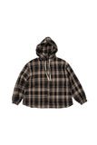 Peko Hooded Check Shirt