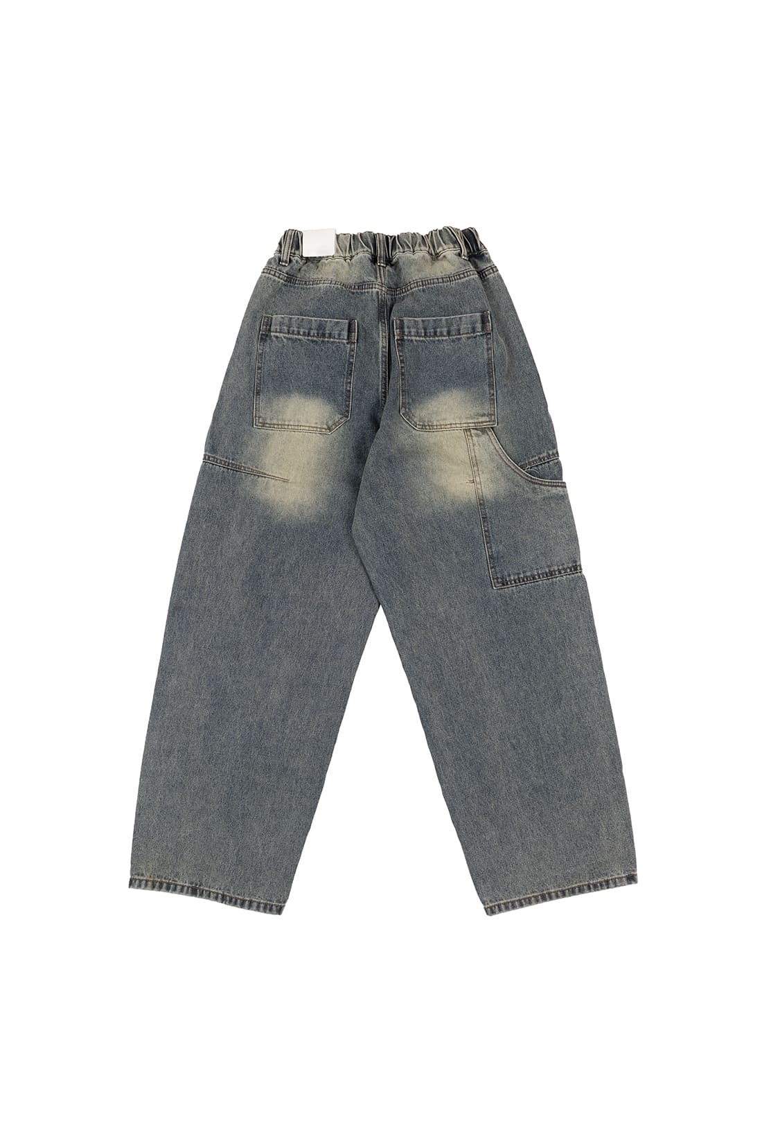 【oan】Unraveled Carpenter Banding Denim oan (オアン) - アンラベルドカーペンターバンディングデニム