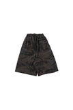 Pintuck Camo Wide Bermuda Pants