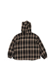 Peko Hooded Check Shirt