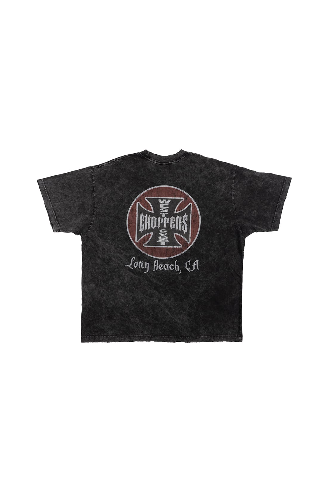 【oan】Circle Chopper Vintage Washed Short Sleeve T-Shirt oan (オアン) - サークルチョッパービンテージウォッシュ加工