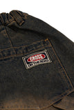Abor Patch Carpenter Wide Denim