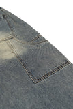 Unraveled Carpenter Banding Denim