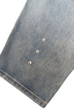 Side Cut Pocket Curved Denim