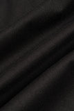 Basic Cotton Two Tuck Wide Pants