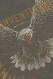 Thunder Eagle Washing Short Sleeve T-Shirt