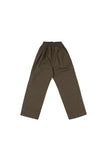 Basic Cotton Two Tuck Wide Pants
