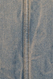 Artless Hooded Denim Vest