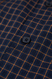 Porce Summer Roll Up Short Sleeve Check Shirt