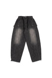 Loe Side Curve Snap Over Denim