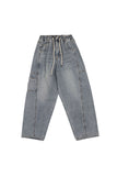 Unraveled Carpenter Banding Denim