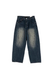 Delia Wave Curve Cut Denim