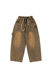 Abor Patch Carpenter Wide Denim