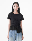 SUBTLE WRAP TEE