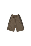Sedici side shirring bermuda pants