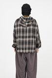 Peko Hooded Check Shirt