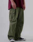 One Tuck Big Pocket Cargo Pants