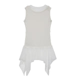 Layered Lace Frill Sleeveless