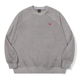 Cat Stitch Raglan Pigment Sweatshirt