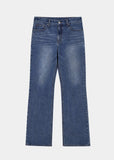 CYNIC FLARE DENIM PANTS