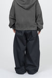 Jibany Dart Snap Wide Balloon Pants